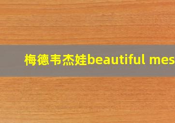 梅德韦杰娃beautiful mess